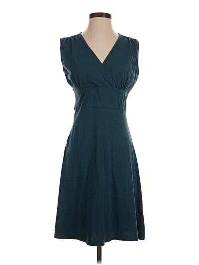 Pre-owned Toad And Co Casual Dress In Teal