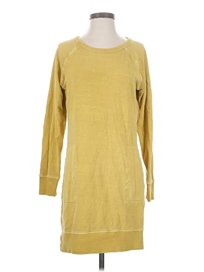 Pre-owned Toad And Co Casual Dress In Yellow