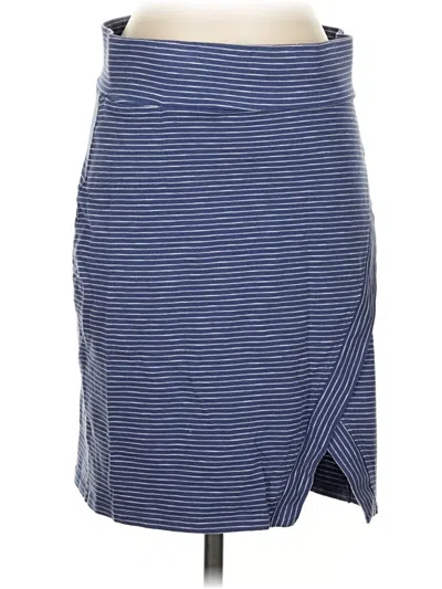 Pre-owned Toad And Co Casual Skirt In Blue