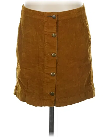 Pre-owned Toad And Co Casual Skirt In Brown