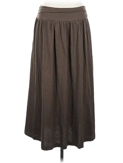 Pre-owned Toad And Co Casual Skirt In Brown