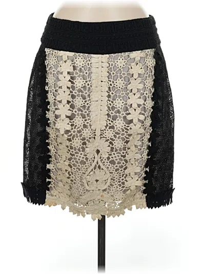Pre-owned Toad And Co Casual Skirt In Burgundy