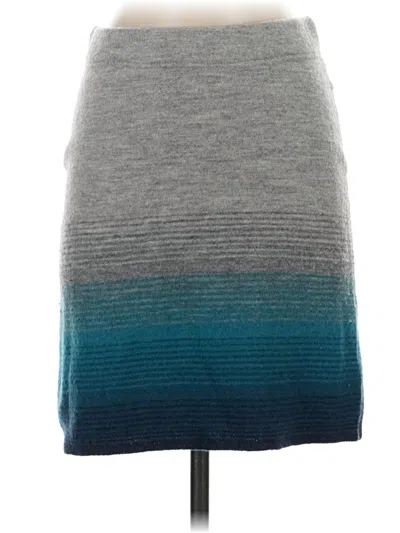 Pre-owned Toad And Co Casual Skirt In Gray