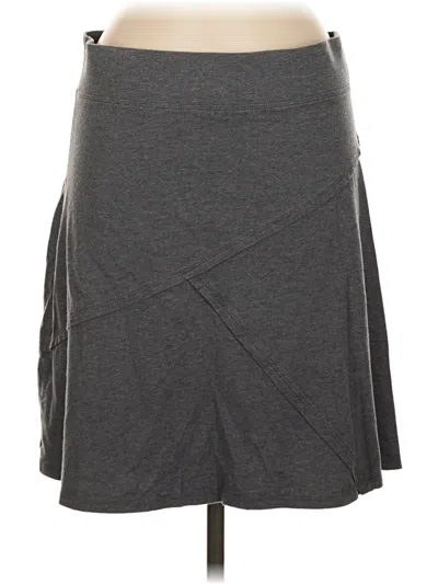 Pre-owned Toad And Co Casual Skirt In Gray