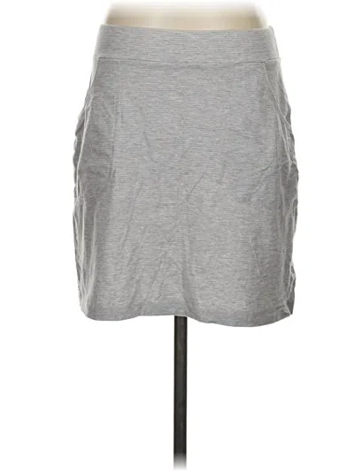 Pre-owned Toad And Co Casual Skirt In Gray