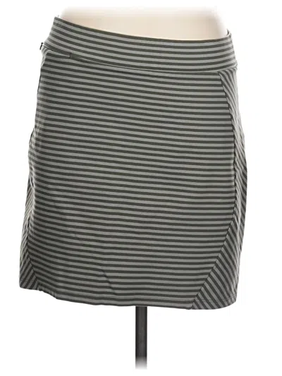 Pre-owned Toad And Co Casual Skirt In Gray