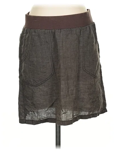 Pre-owned Toad And Co Casual Skirt In Gray