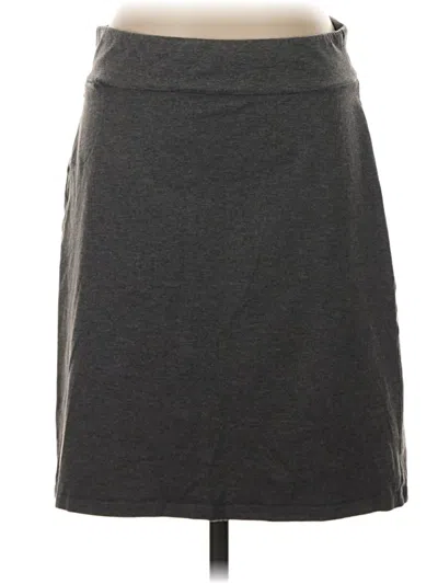 Pre-owned Toad And Co Casual Skirt In Gray