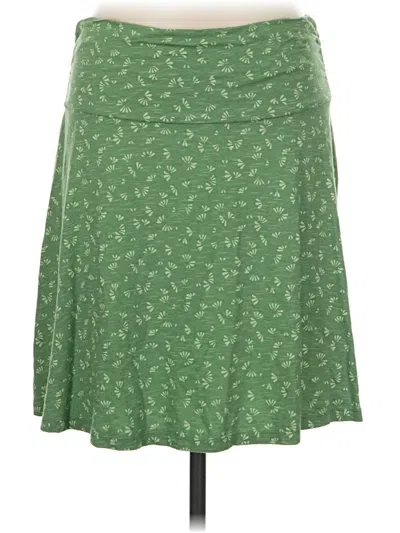 Pre-owned Toad And Co Casual Skirt In Green