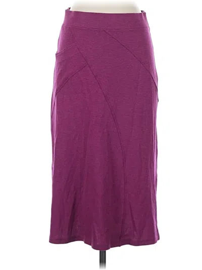 Pre-owned Toad And Co Casual Skirt In Purple