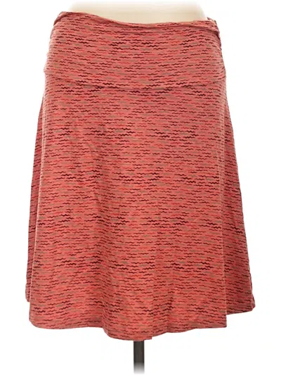 Pre-owned Toad And Co Casual Skirt In Red