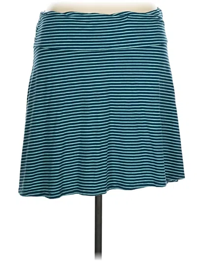 Pre-owned Toad And Co Casual Skirt In Teal