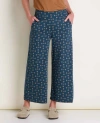 Toad And Co Toad & Co Chaka Wide Leg Crop Pant In Blue