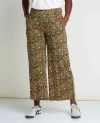 Toad And Co Toad & Co Chaka Wide Leg Crop Pant In Multi