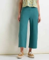 Toad And Co Toad & Co Chaka Wide Leg Crop Pant In Blue