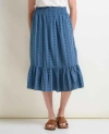 Toad And Co Toad & Co Cipher Midi Skirt In Blue