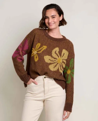 Toad And Co Toad & Co Cotati Dolman Sweater In Brown