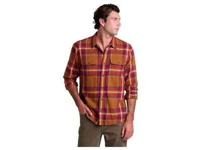 Toad And Co Creekwater Long Sleeve Shirt In Brown