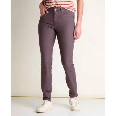 Toad And Co Toad & Co Earthworks 5 Pocket Skinny Pant In Purple