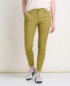Toad And Co Toad & Co Earthworks Ankle Pant In Green