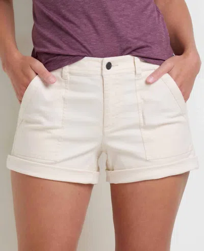 Toad And Co Earthworks Camp Short In Salt In White