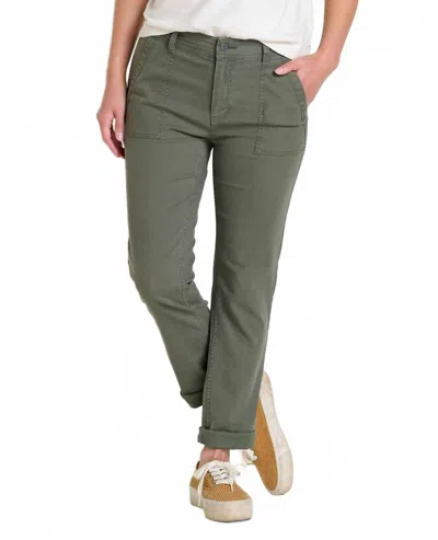 Toad And Co Earthworks Pant In Beetle In Green