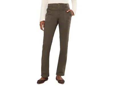 Toad And Co Earthworks Slim Pants Women's Clothing Olive: 18 31, Canvas/cotton/spandex