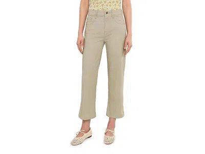 Toad And Co Earthworks Wide Leg Crop Pants In Green