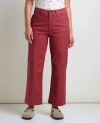 Toad And Co Toad & Co Earthworks Wide Leg Crop Pant In Red