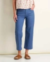 Toad And Co Toad & Co Earthworks Wide Leg Pant In Blue