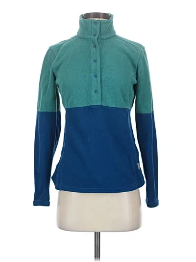 Pre-owned Toad And Co Fleece Jacket In Teal