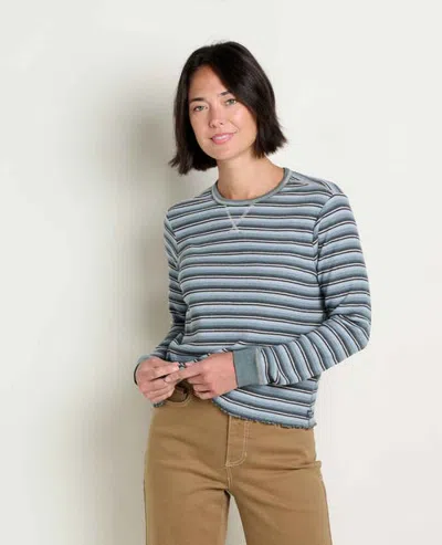 Toad And Co Toad & Co Foothill Long Sleeve Crew In Multi