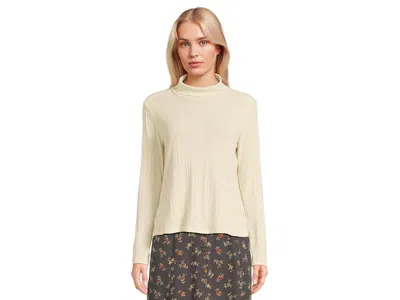Toad And Co Foothill Pointelle Long Sleeve T-neck In White