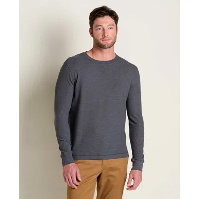 Toad And Co Toad & Co Framer Ii Long Sleeve Crew In Gray