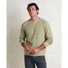 Toad And Co Toad & Co Framer Ii Long Sleeve Crew In Green