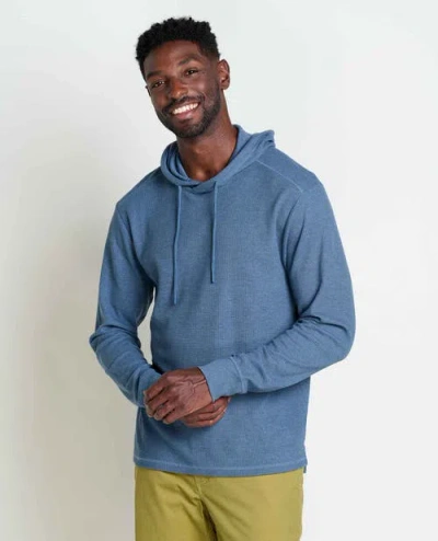 Toad And Co Toad & Co Framer Ii Long Sleeve Hoodie In Blue