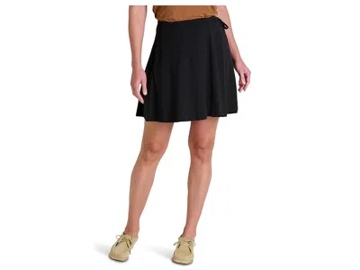 Toad And Co Freesia Wrap Skirt In Black