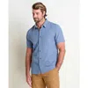 Toad And Co Toad & Co Harris Short Sleeve Shirt In Blue