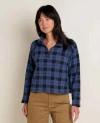 Toad And Co Kennicott 1/4 Zip In Blue
