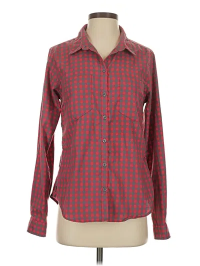 Pre-owned Toad And Co Long Sleeve Blouse In Red