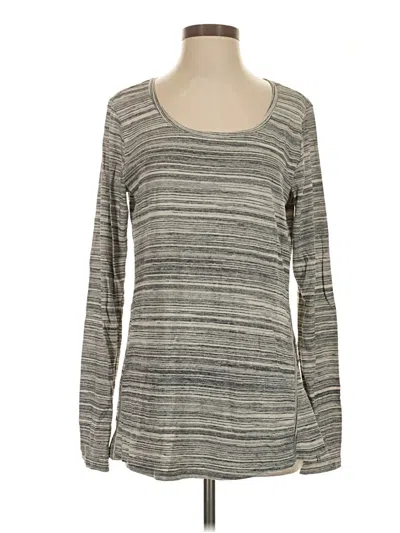 Pre-owned Toad And Co Long Sleeve T-shirt In Gray