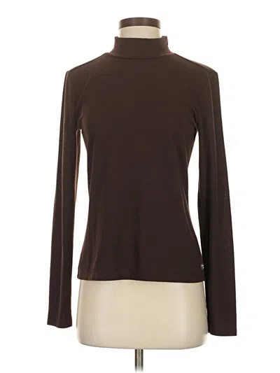 Pre-owned Toad And Co Long Sleeve Turtleneck In Brown