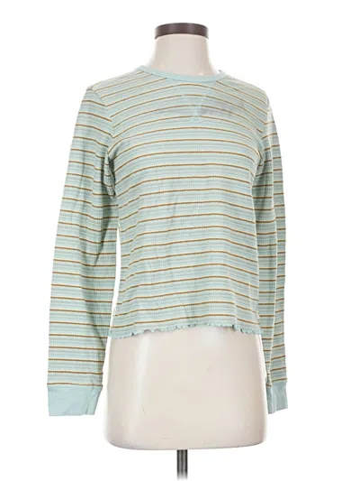 Pre-owned Toad And Co Long Sleeve Turtleneck In Teal