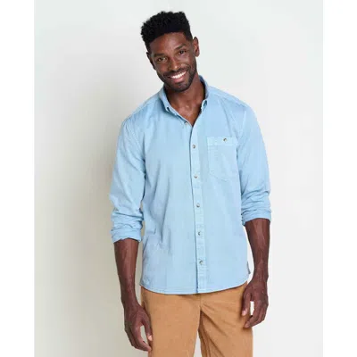 Toad And Co Arroyo Twill Long Sleeve Shirt In Blue