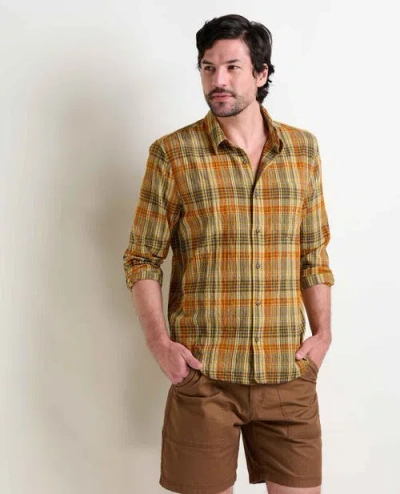 Toad And Co Fletcher Long Sleeve Shirt In Brown