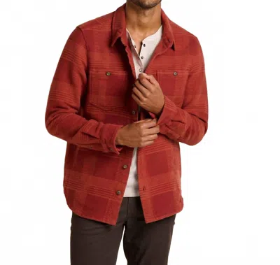 Toad And Co M's Rockland Long Sleeve Shirt In Manzanita In Red