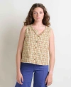 Toad And Co Toad & Co Manzana Button Front Tank In Multi