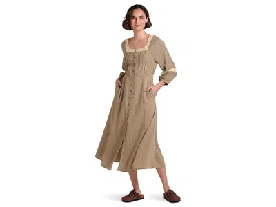 Toad And Co Manzana Square Neck Long Sleeve Dress