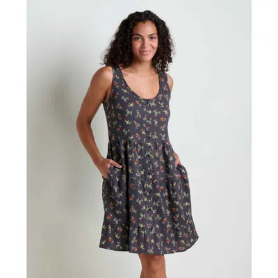 Toad And Co Toad & Co Manzana Tiered Sleeveless Dress In Black