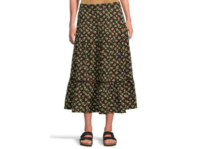 Toad And Co Marigold Tiered Midi Skirt